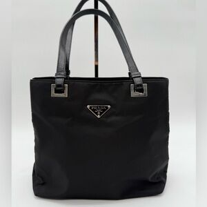 Prada Nylon Tote Black